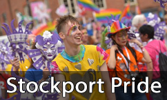 Stockport Pride Flags